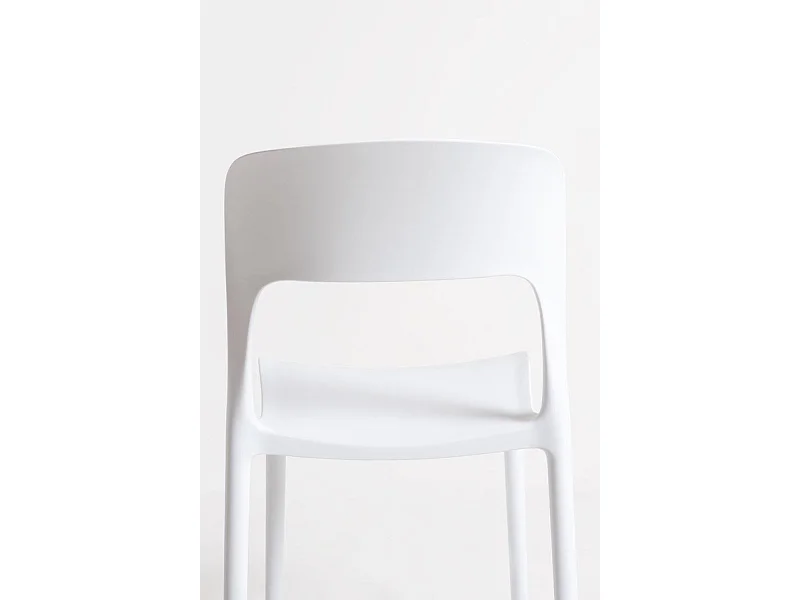 Sillas Jardín - Silla Inis - Blanco