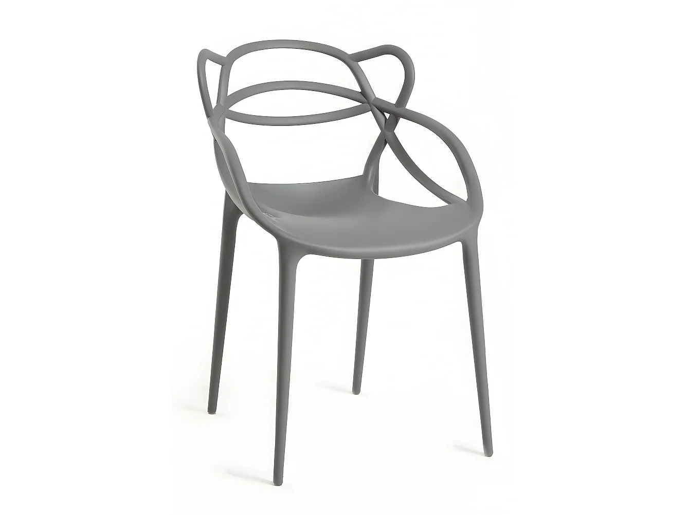 Packs Sillas Jardín - Pack 4 Sillas Droni - Gris oscuro