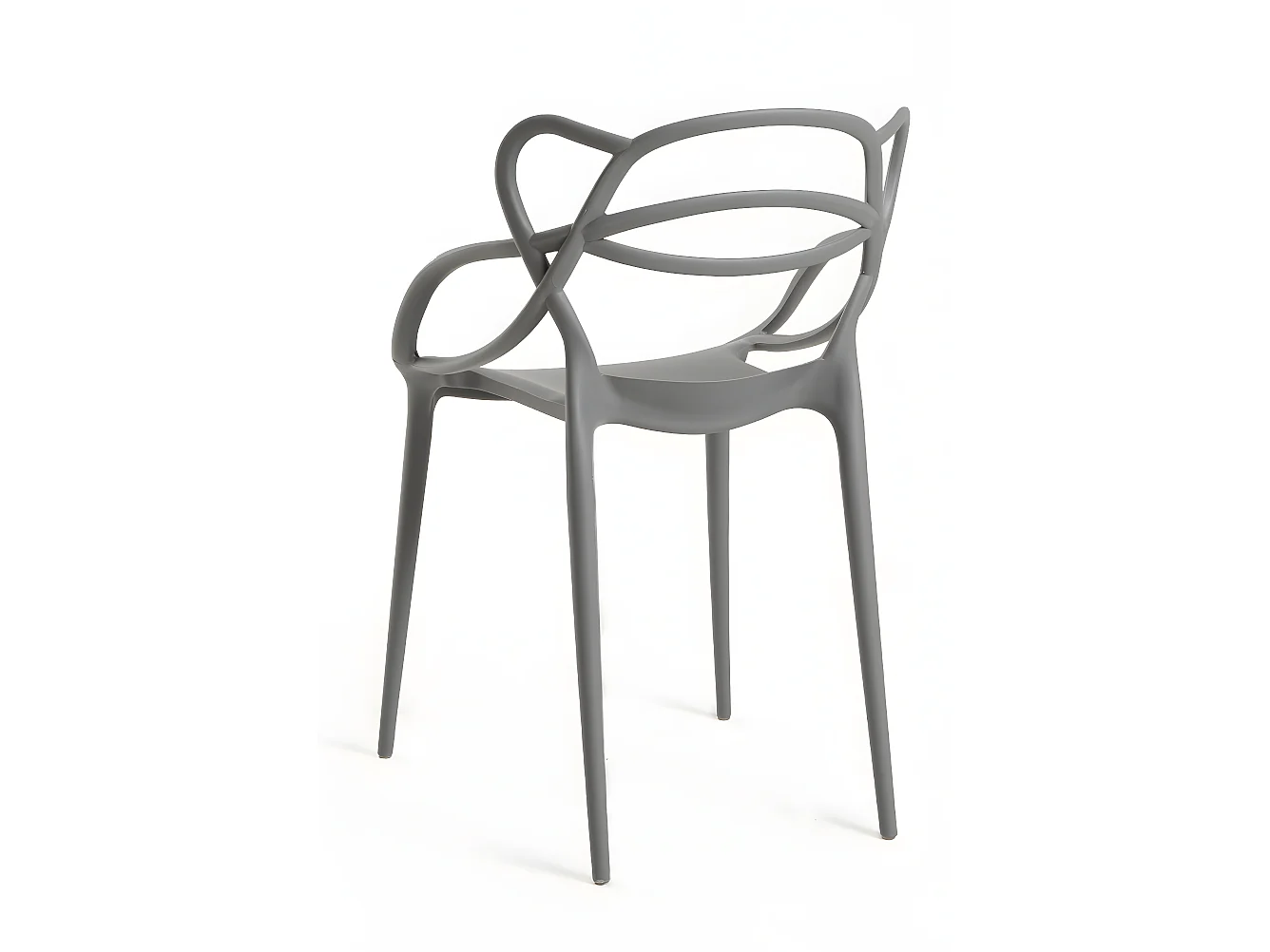 Packs Sillas Jardín - Pack 4 Sillas Droni - Gris oscuro