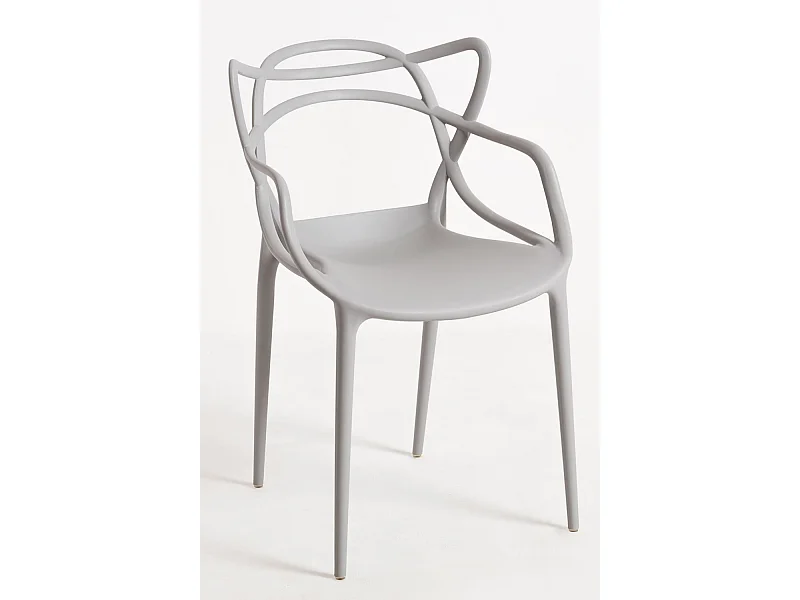 Packs Sillas Jardín - Pack 6 Sillas Korme - Gris