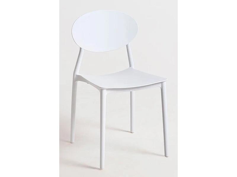 Packs Sillas Jardín - Pack 4 Sillas Bután - Blanco