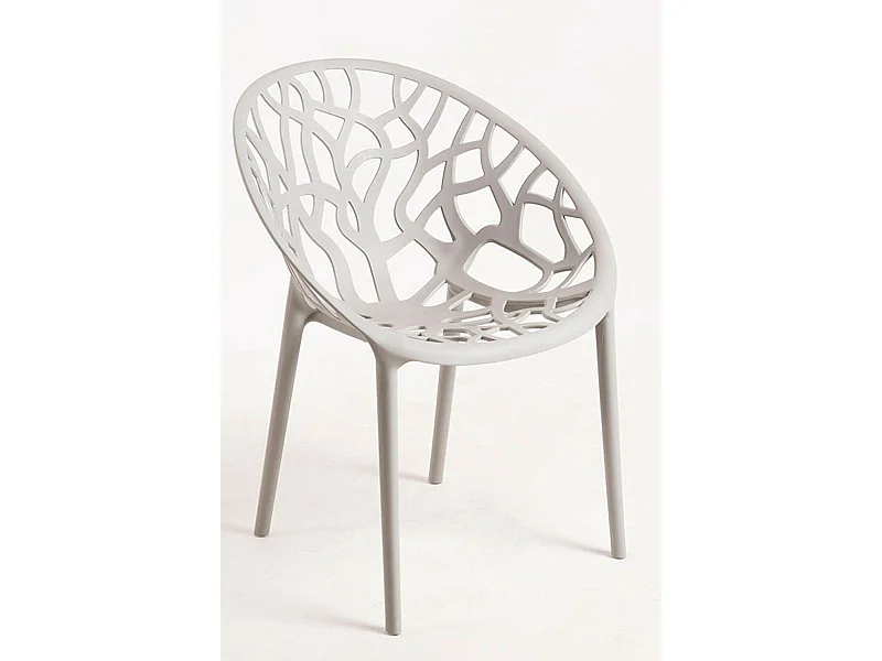 Sillas Jardín - Silla Nido - Gris claro