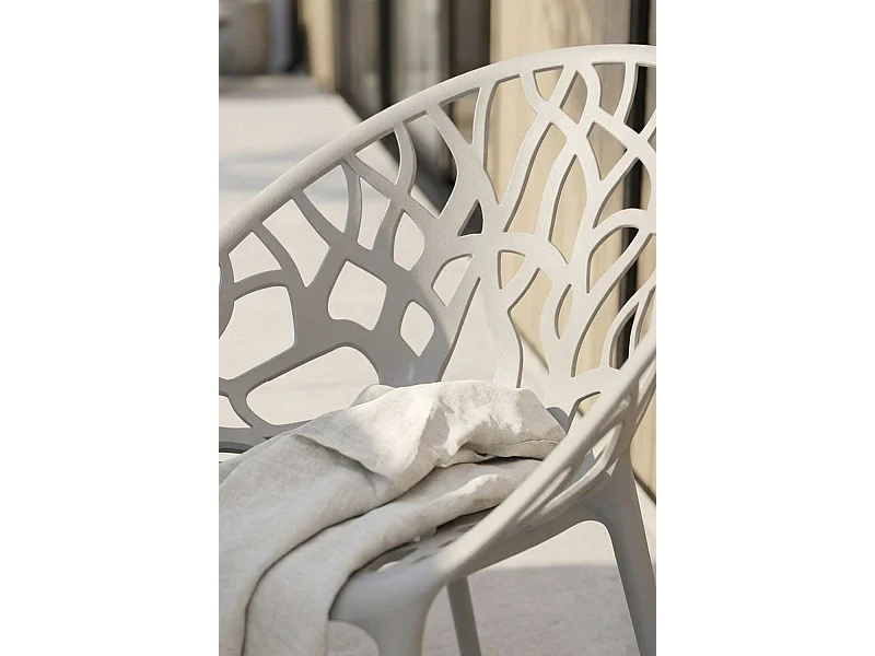 Sillas Jardín - Silla Nido - Gris claro