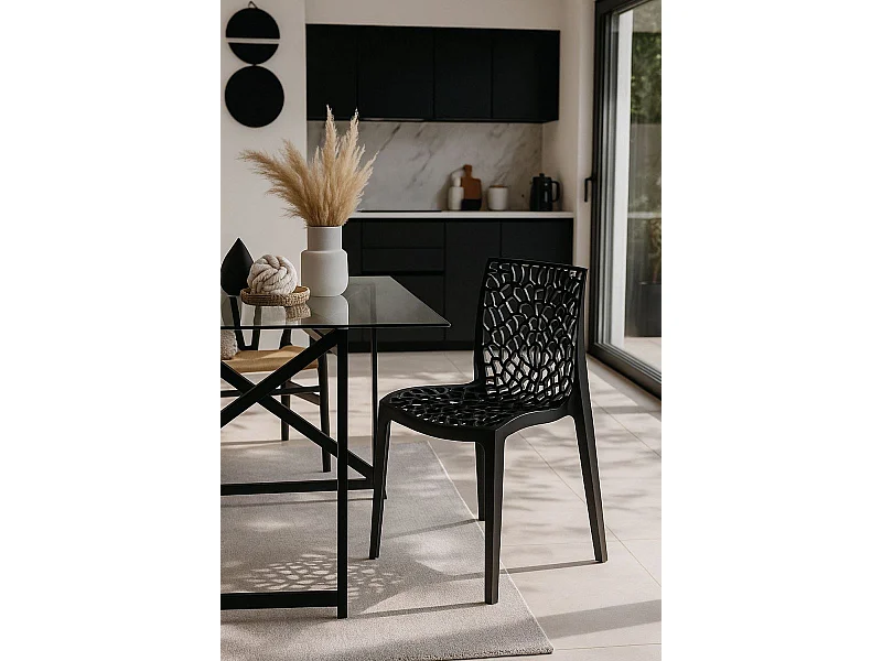 Sillas Jardín - Silla Root - Negro