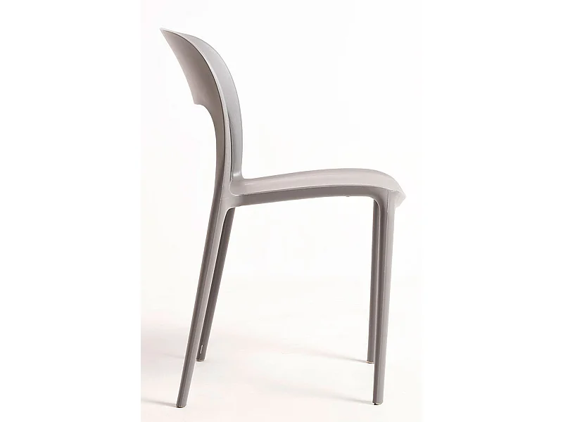 Packs Sillas Jardín - Pack 4 Sillas Inis - Gris