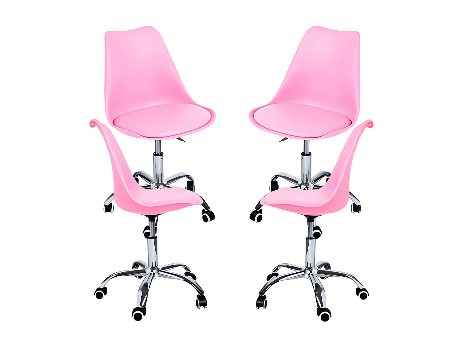 Packs Sillas - Pack 4 Sillas Neo - Rosa