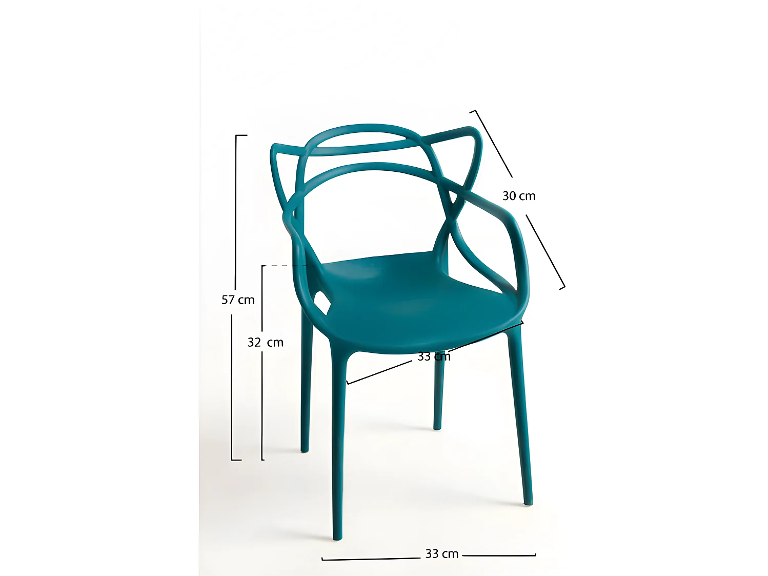 Sillas Jardín - Silla Korme Kid (Infantil) - Verde azulado