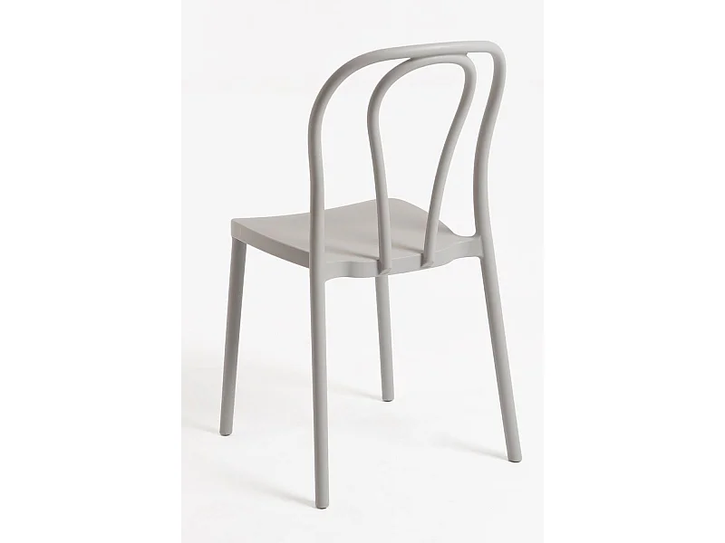 Sillas Jardín - Silla Woda - Gris claro