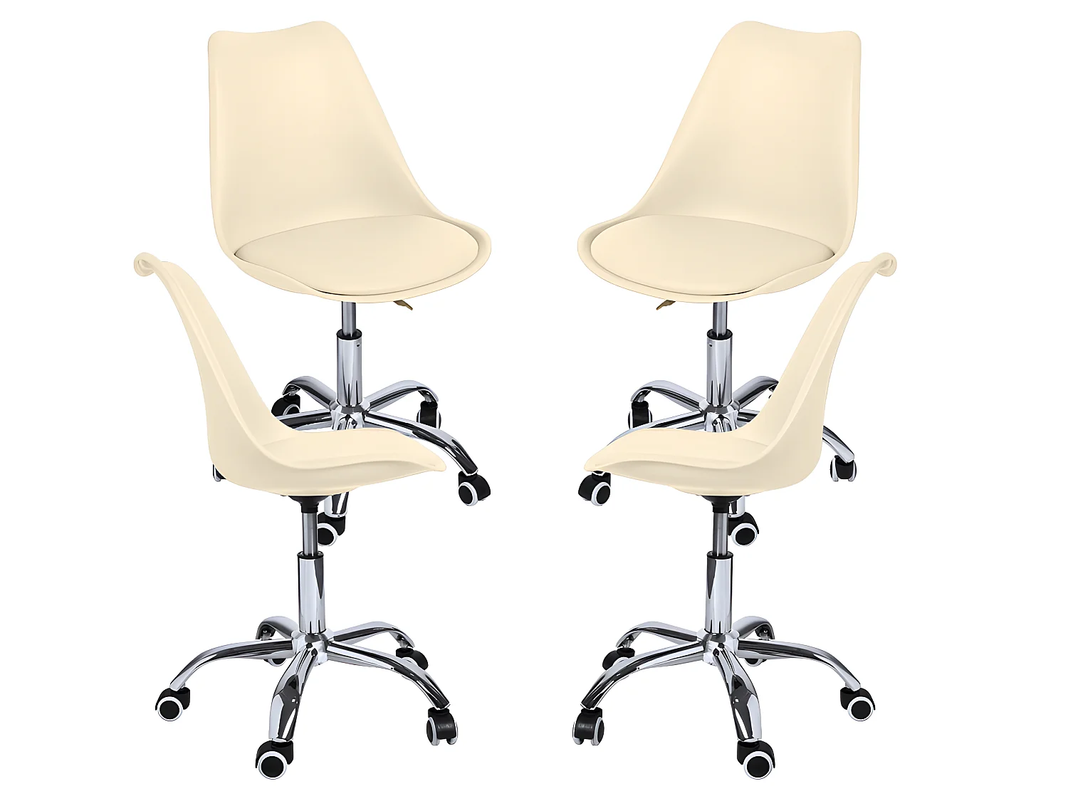 Packs Sillas - Pack 4 Sillas Neo - Beige