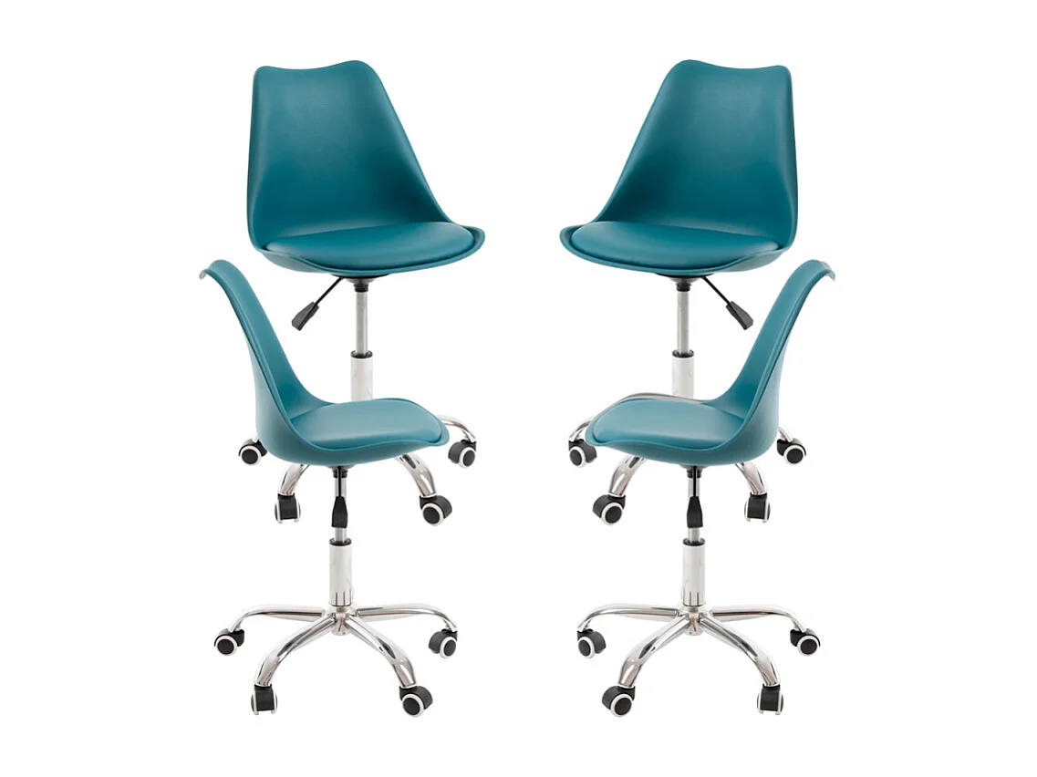 Packs Sillas - Pack 4 Sillas Neo - Verde azulado