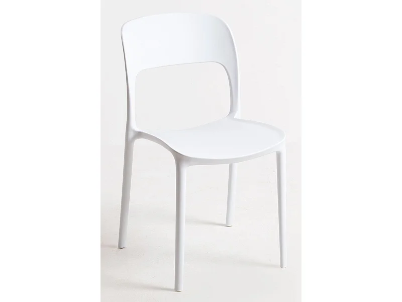 Packs Sillas Jardín - Pack 4 Sillas Inis - Blanco