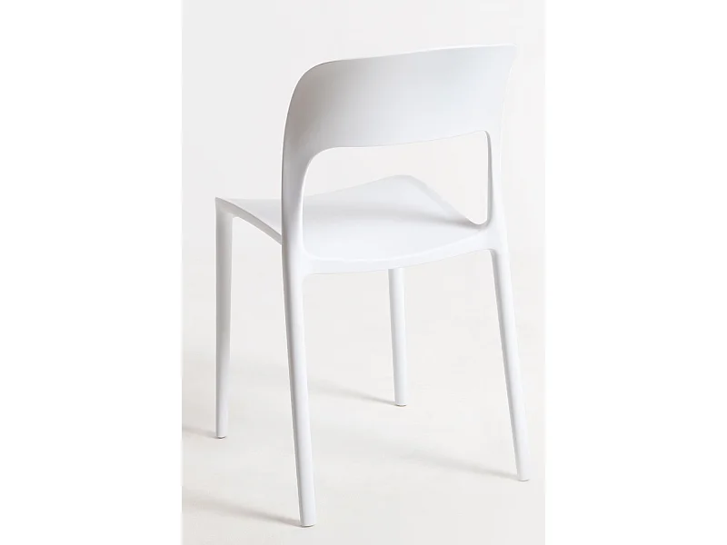 Packs Sillas Jardín - Pack 4 Sillas Inis - Blanco