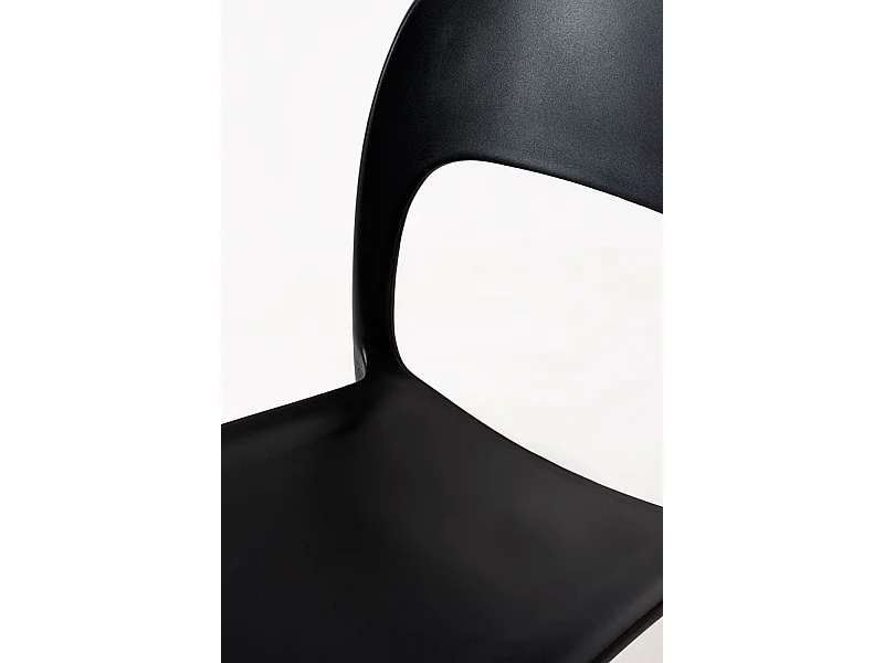 Packs Sillas Jardín - Pack 6 Sillas Inis - Negro