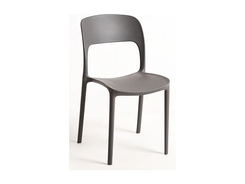 Sillas Jardín - Silla Inis - Gris oscuro