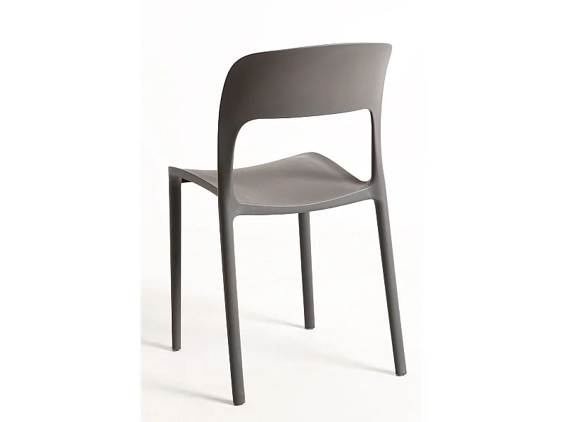 Sillas Jardín - Silla Inis - Gris oscuro