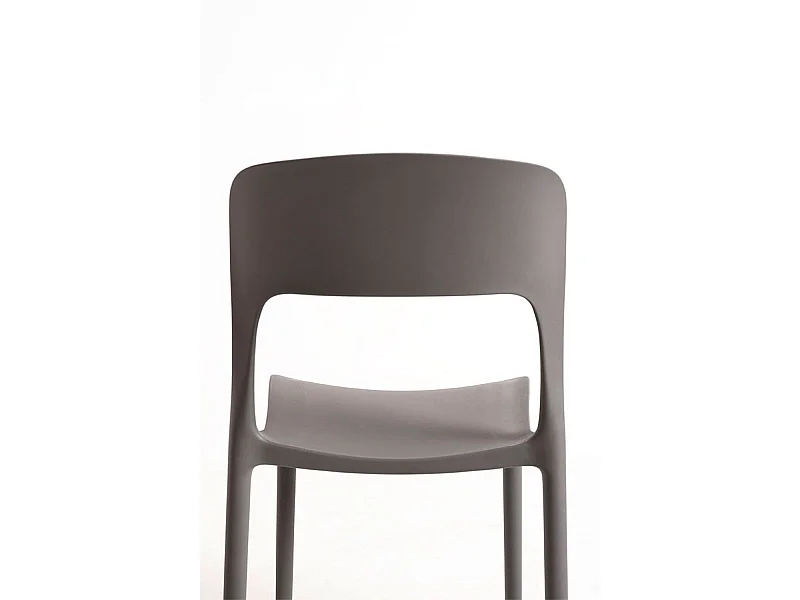 Sillas Jardín - Silla Inis - Gris oscuro