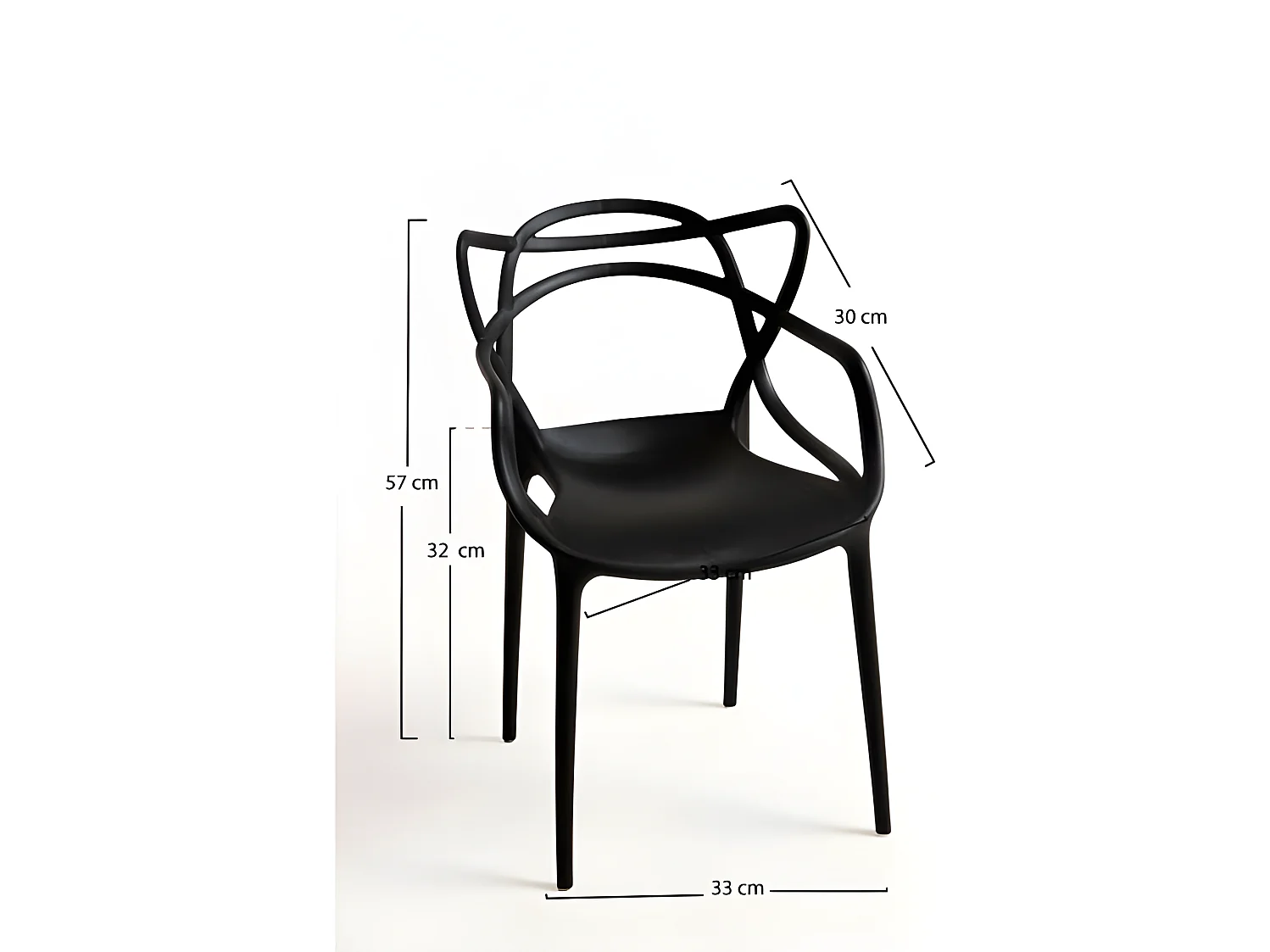 Sillas Jardín - Silla Korme Kid (Infantil) - Negro