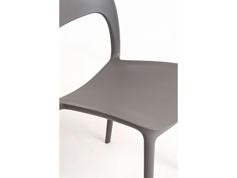 Packs Sillas Jardín - Pack 4 Sillas Inis - Gris oscuro