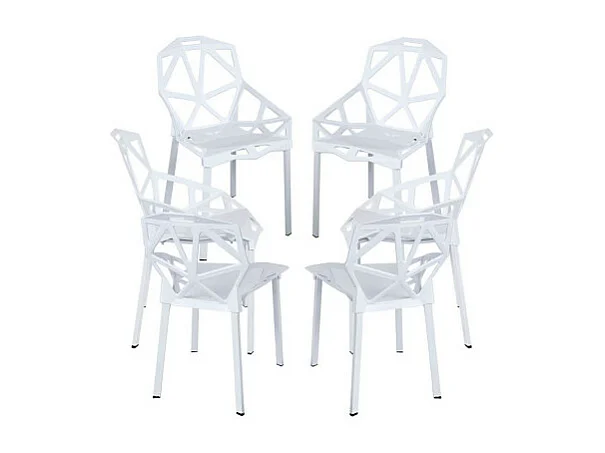 Packs Sillas Comedor - Pack 6 Sillas Omega - Blanco