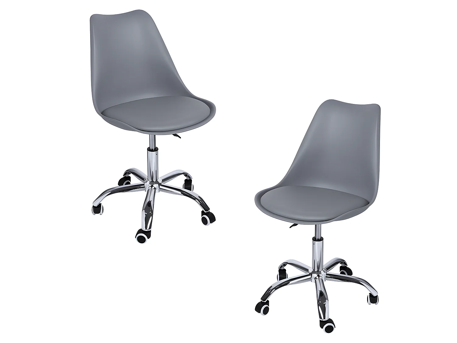 Packs Sillas - Pack 2 Sillas Neo - Gris oscuro