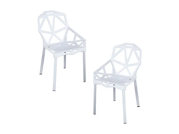 Packs Sillas Comedor - Pack 2 Sillas Omega - Blanco