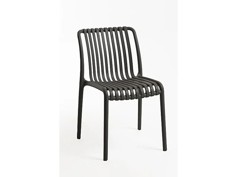 Sillas Jardín - Silla Somer - Negro