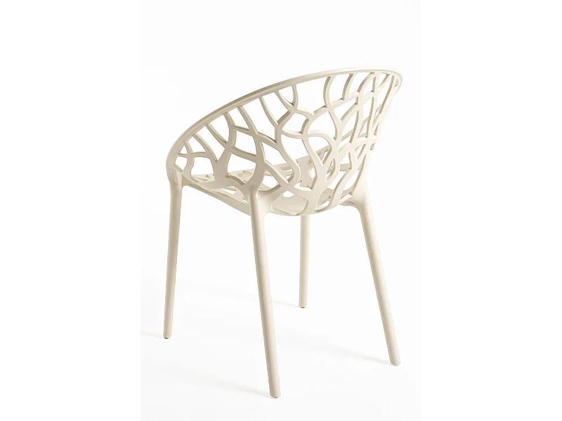 Packs Sillas Jardín - Pack 4 Sillas Nido - Beige