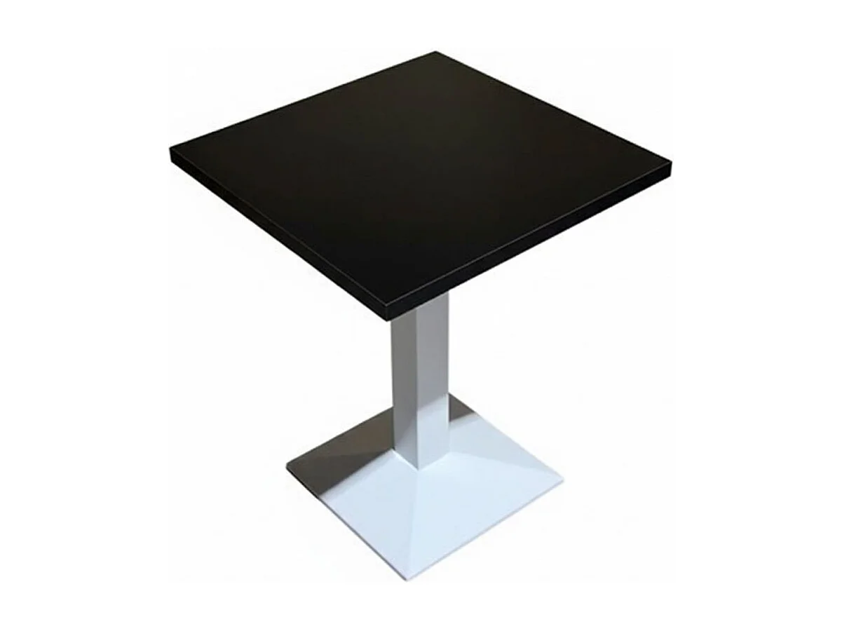 Mesas Bar - Mesa Kuat White 60 cm - Negro