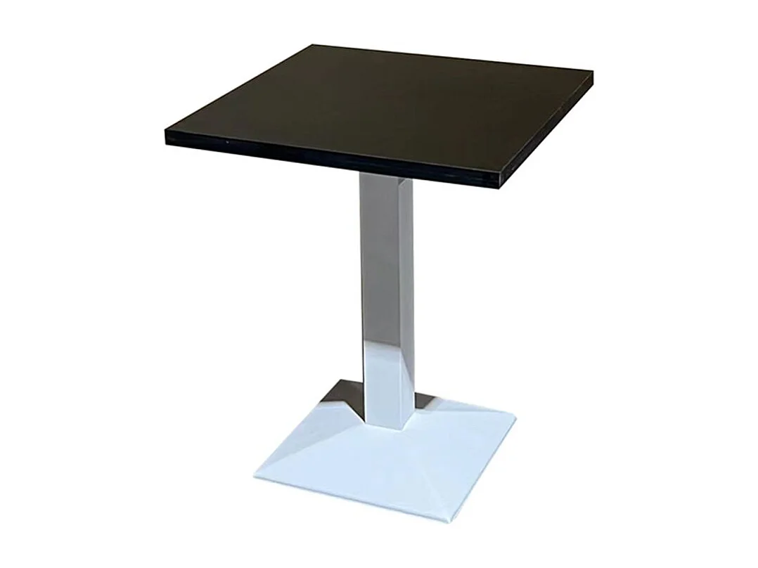Mesas Auxiliares - Mesa Kuat White 70 cm - Negro
