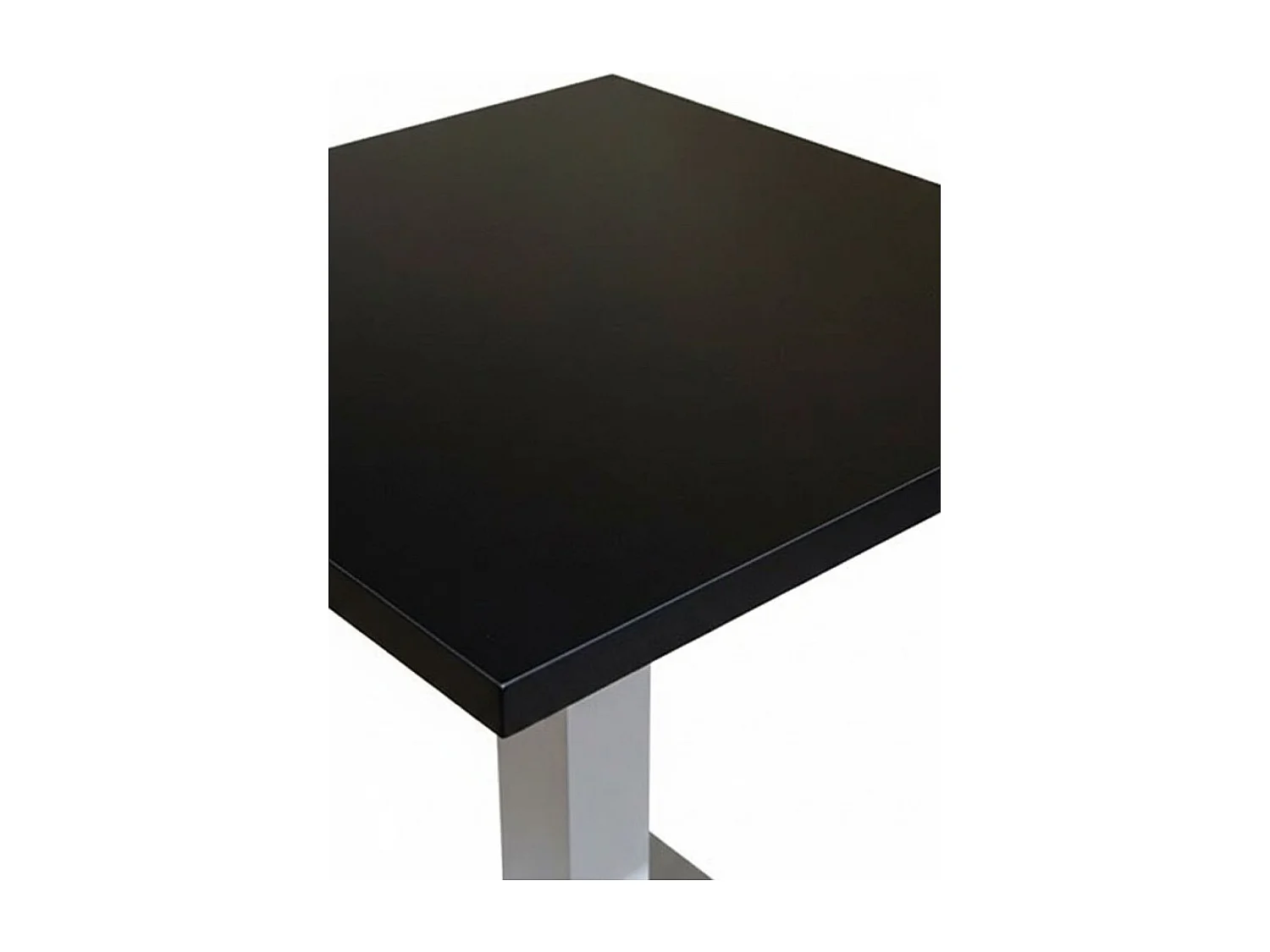 Mesas Bar - Mesa Kuat White 70 cm - Negro