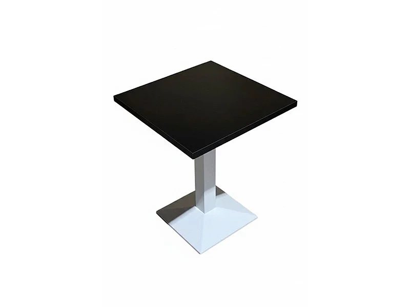 Mesas Bar - Mesa Kuat White 70 cm - Negro