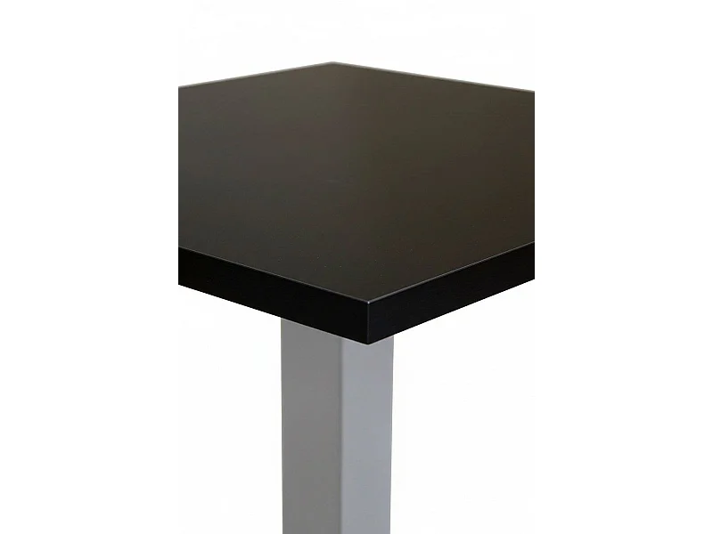 Mesas Bar - Mesa Kuat White 70 cm - Negro