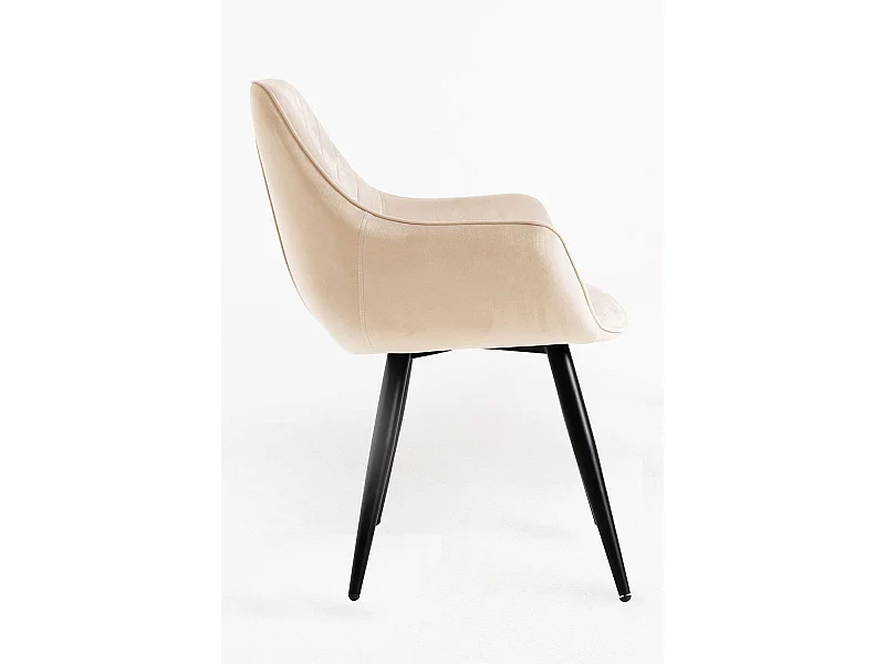 Sillas Comedor - Silla Kres Terciopelo - Beige