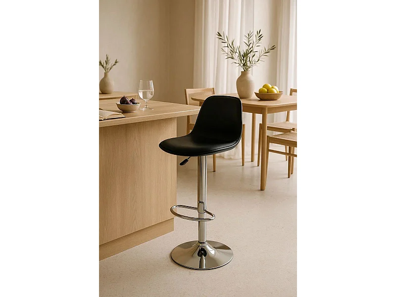 Taburetes Cocina - Taburete Tulipa - Negro