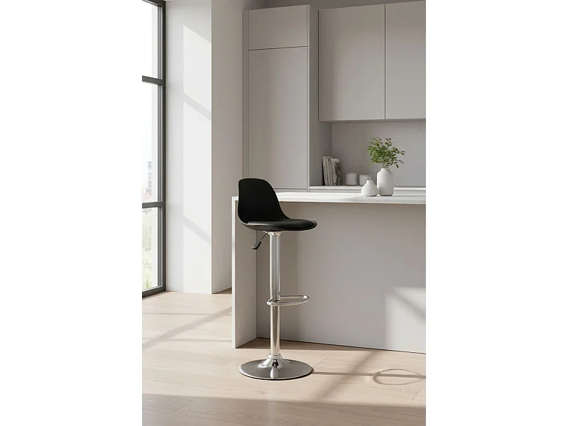 Taburetes Cocina - Taburete Tulipa - Negro