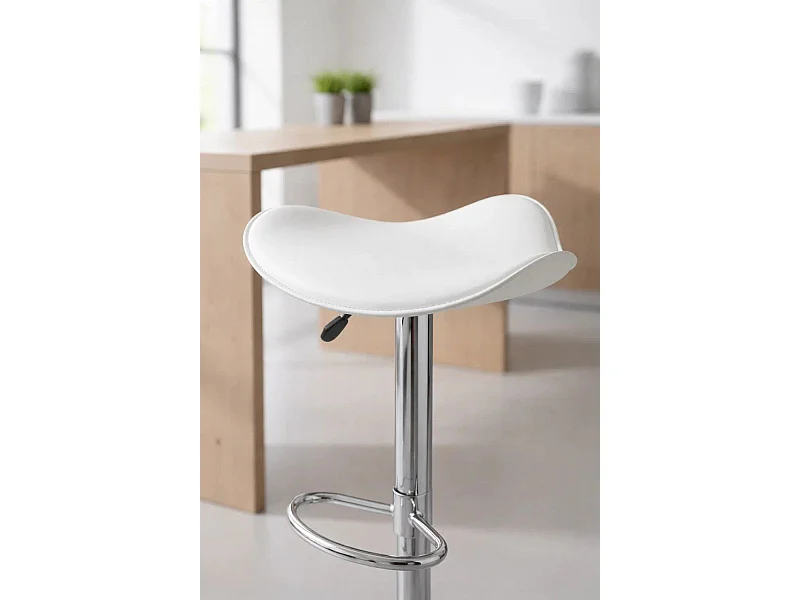 Taburetes Cocina - Taburete Rox - Blanco