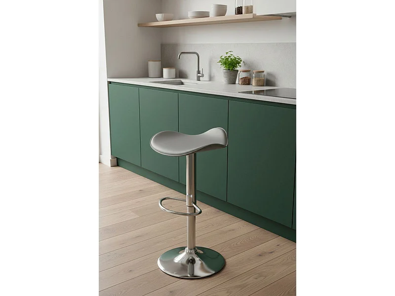 Taburetes Cocina - Taburete Rox - Gris oscuro