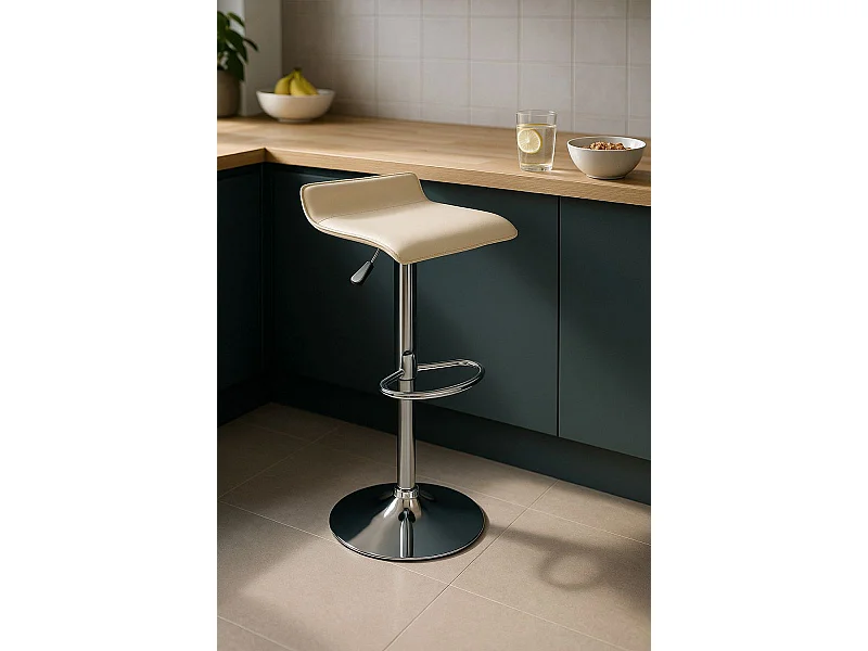 Taburetes Cocina - Taburete Tim - Beige