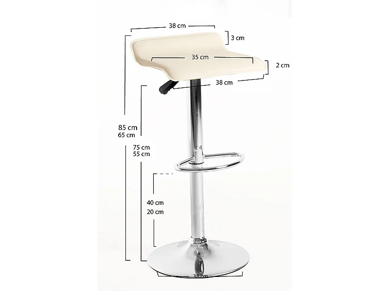 Taburetes Cocina - Taburete Tim - Beige