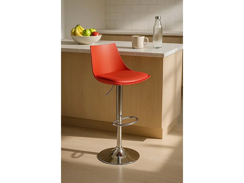 Taburetes Cocina - Taburete Nery - Rojo