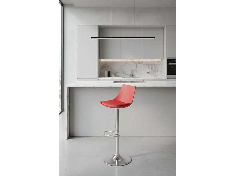 Taburetes Cocina - Taburete Nery - Rojo