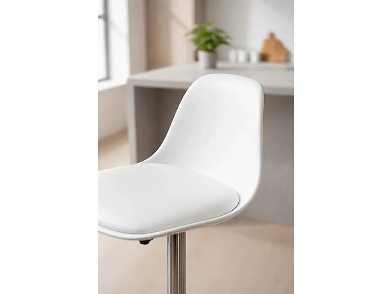 Taburetes Cocina - Taburete Tulipa - Blanco