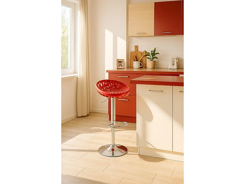 Taburetes Cocina - Taburete Nest - Rojo