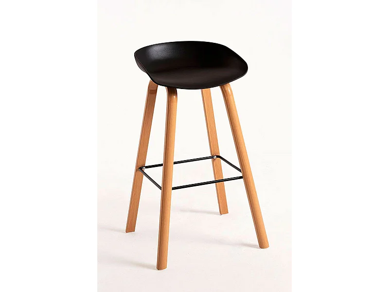 Taburetes Cocina - Taburete Tolbi - Negro