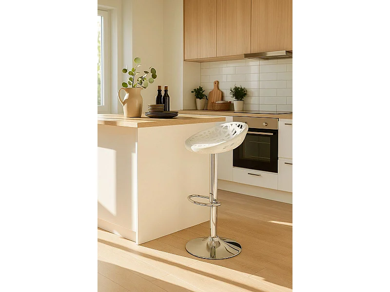 Taburetes Cocina - Taburete Nest - Blanco