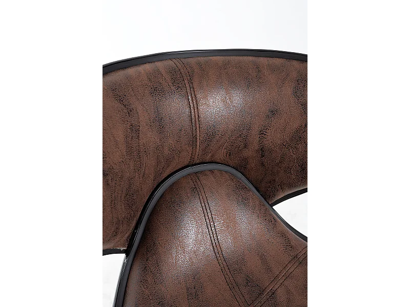 Taburetes Cocina - Taburete Lester Black - Marrón