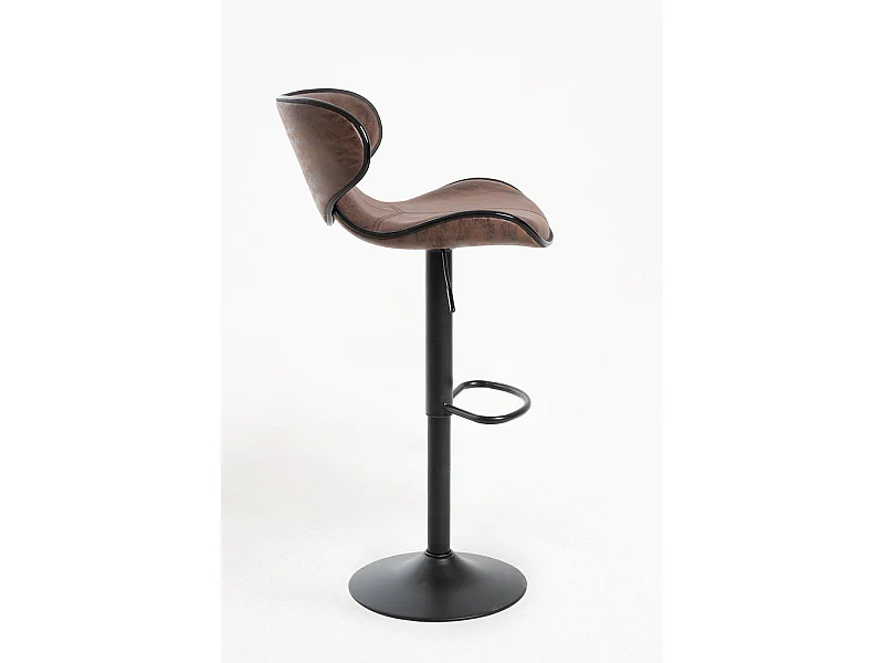 Taburetes Cocina - Taburete Lester Black - Marrón