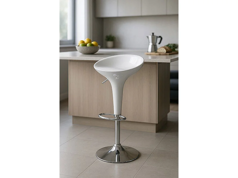 Taburetes Cocina - Taburete Madison - Blanco