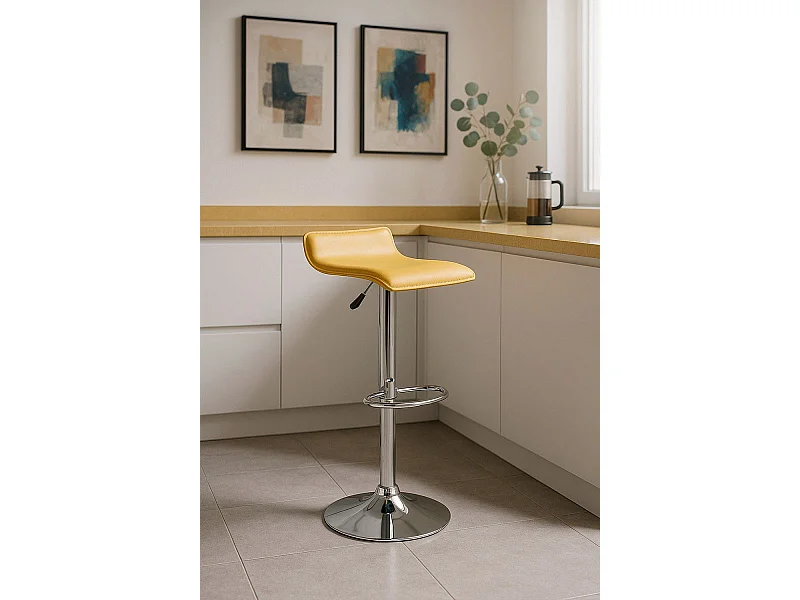 Taburetes Cocina - Taburete Tim - Amarillo