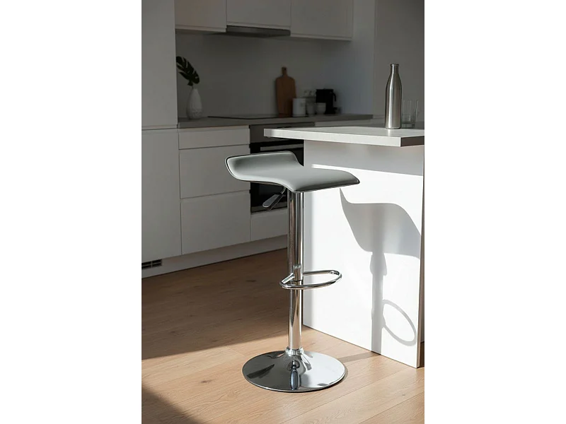 Taburetes Cocina - Taburete Tim - Gris claro